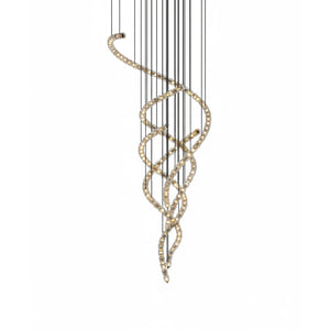 Gabriel Gold Chandelier