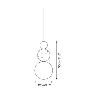 Ball Travertine Pendant Lamp