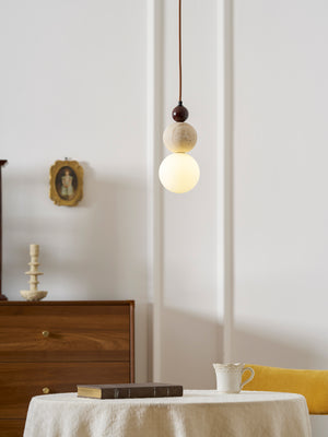 Ball Travertine Pendant Lamp
