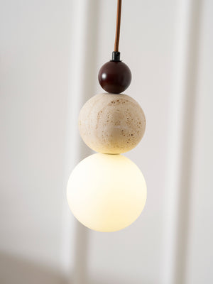 Ball Travertine Pendant Lamp