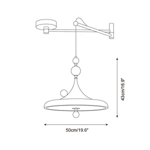 Ballora Swing Arm Pendant Lamp