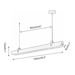 Bandolier Line Chandelier