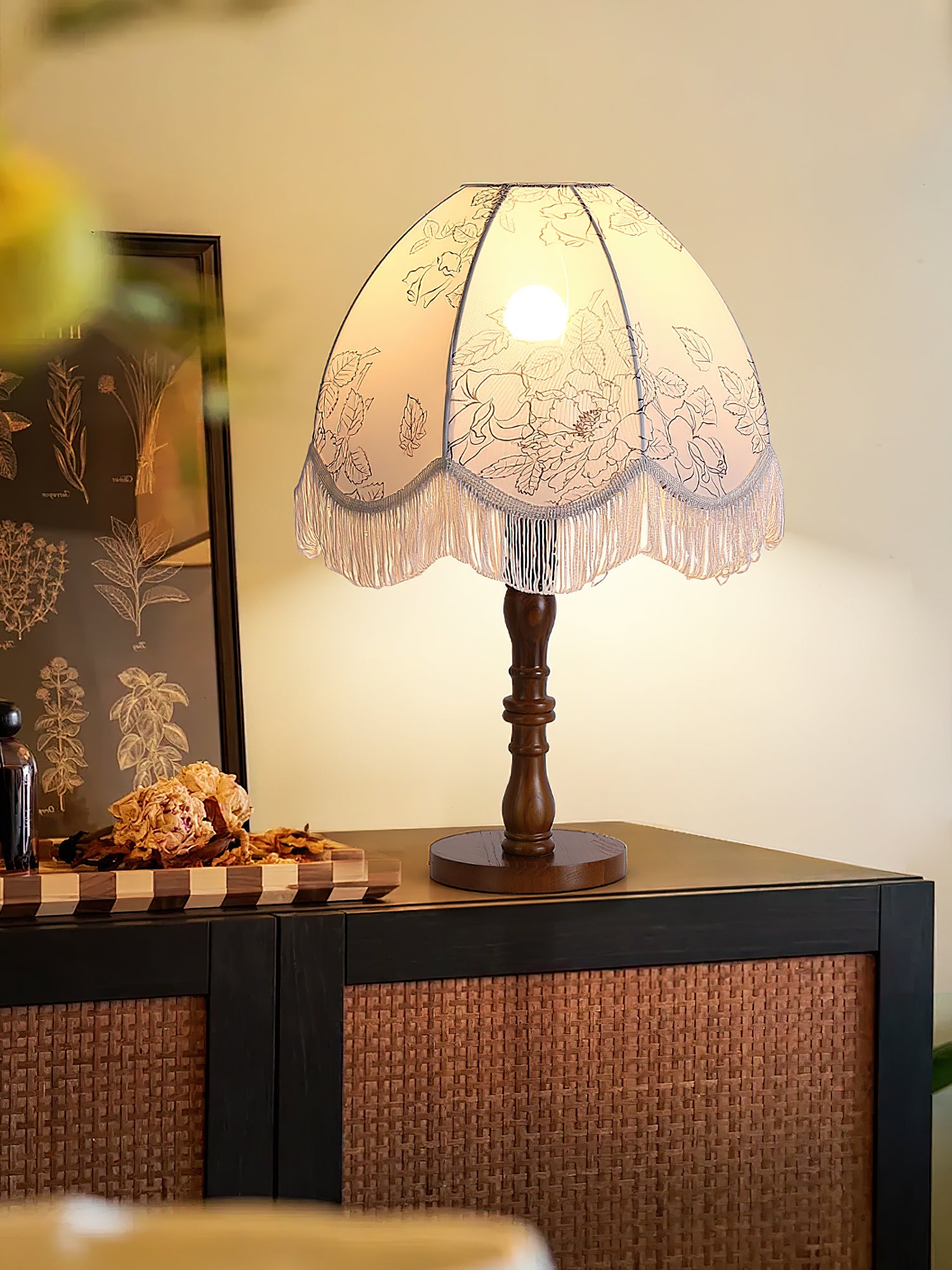 Bari Fabric Table Lamp