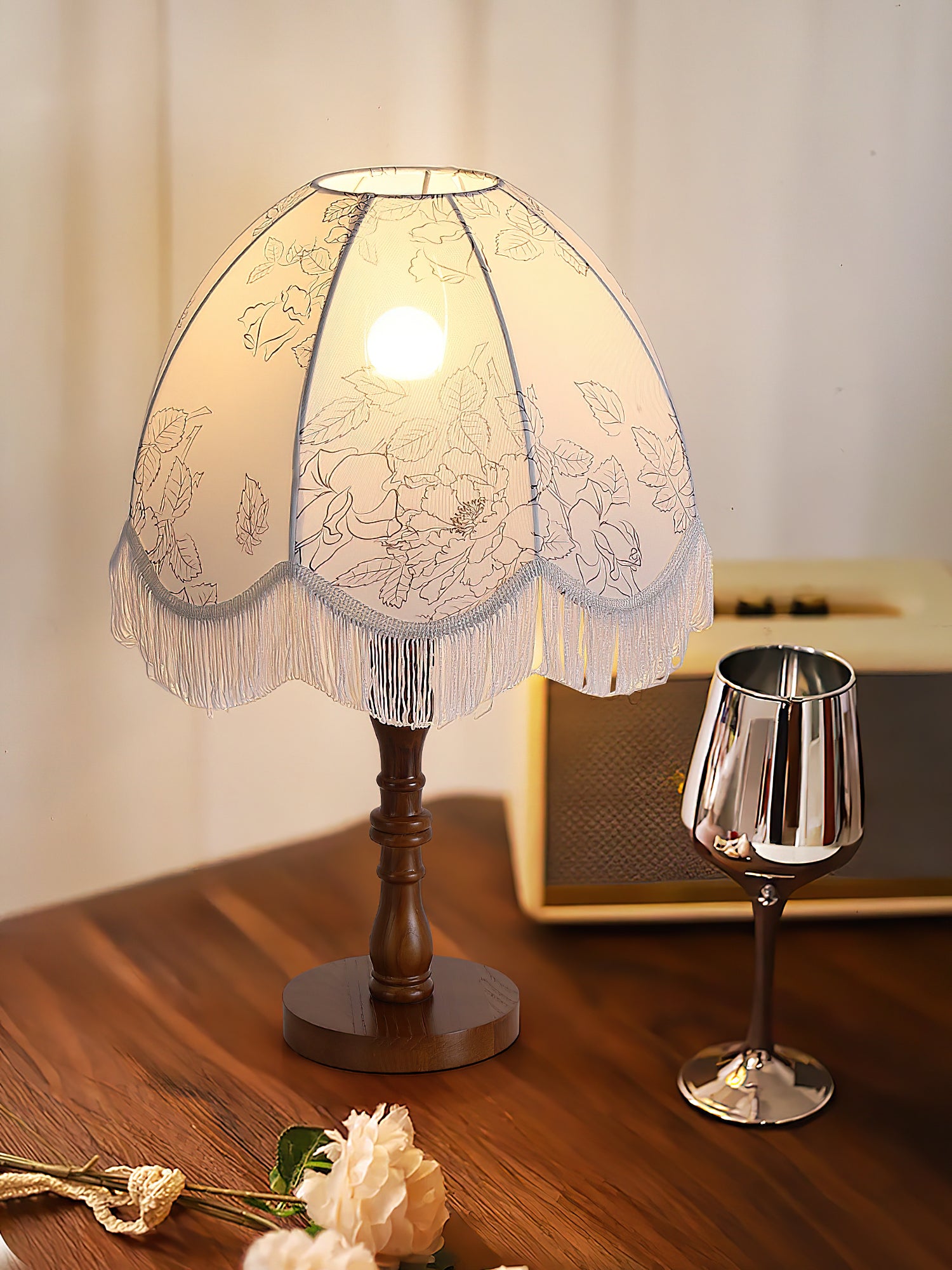 Bari Fabric Table Lamp