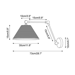 Barnes Swing Arm Wall Lamp