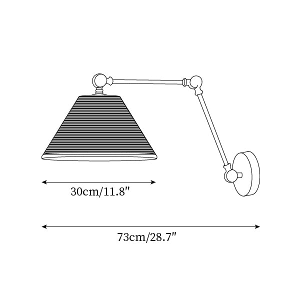 Barnes Swing Arm Wall Lamp