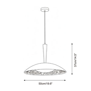 Baroque Halo Pendant Lamp