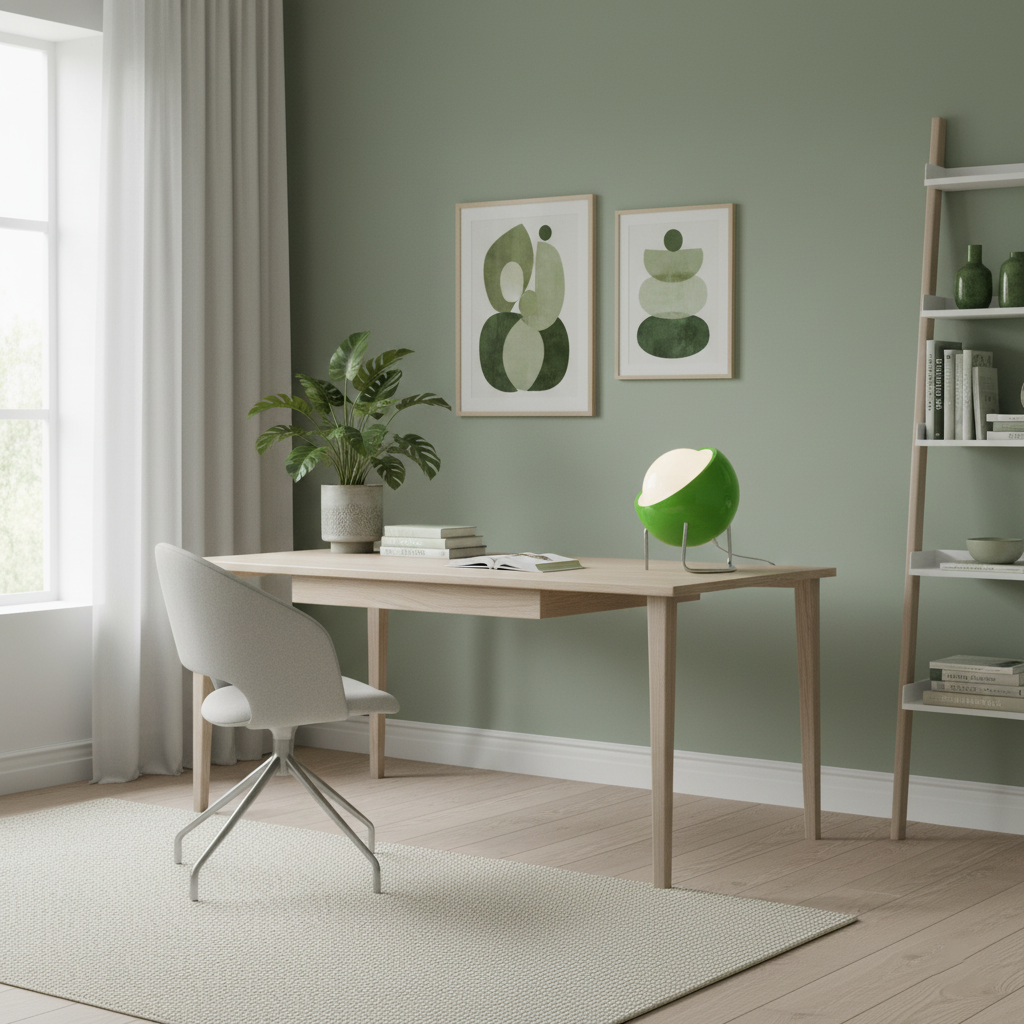 Lámpara de Mesa Bauhaus Camica 9″- 9.8″