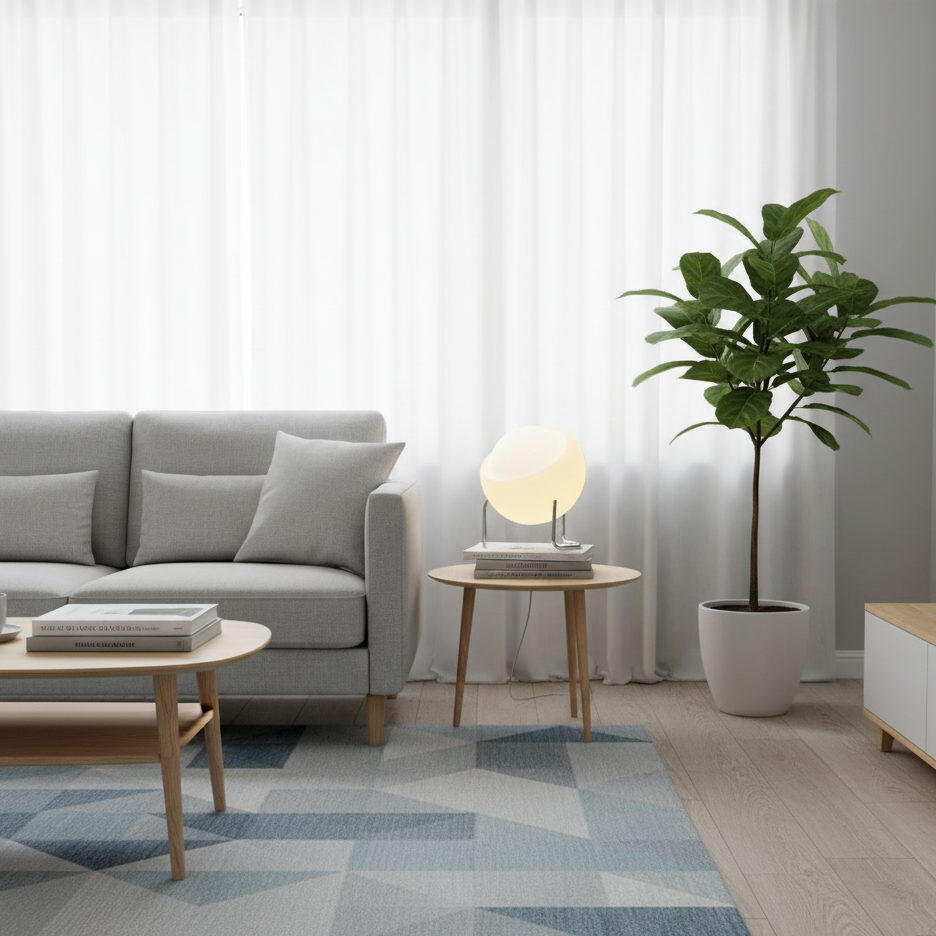 Lámpara de Mesa Bauhaus Camica 9″- 9.8″