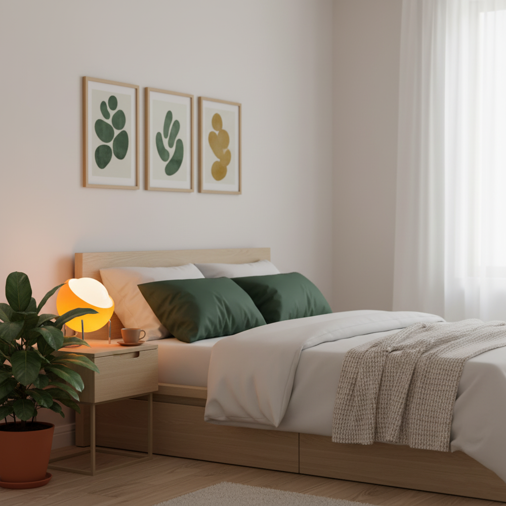 Lámpara de Mesa Bauhaus Camica 9″- 9.8″