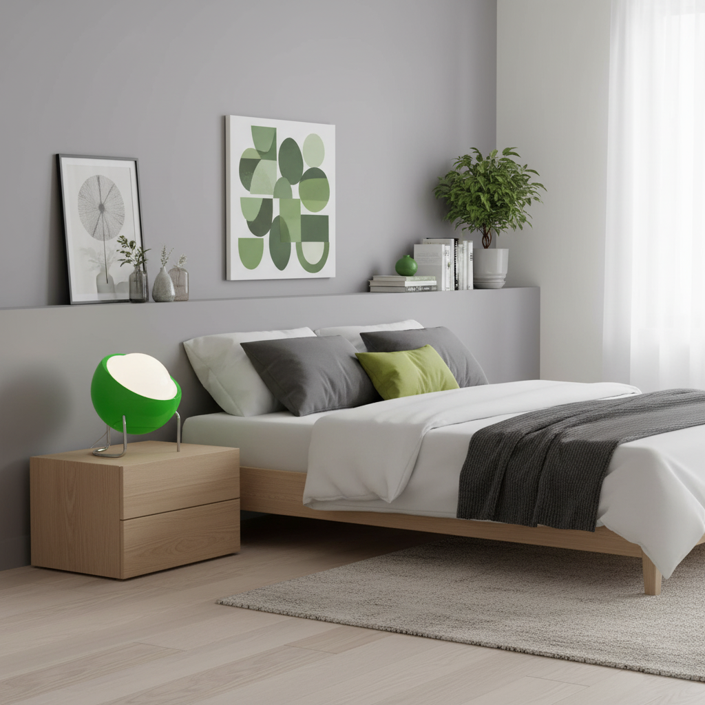 Lámpara de Mesa Bauhaus Camica 9″- 9.8″