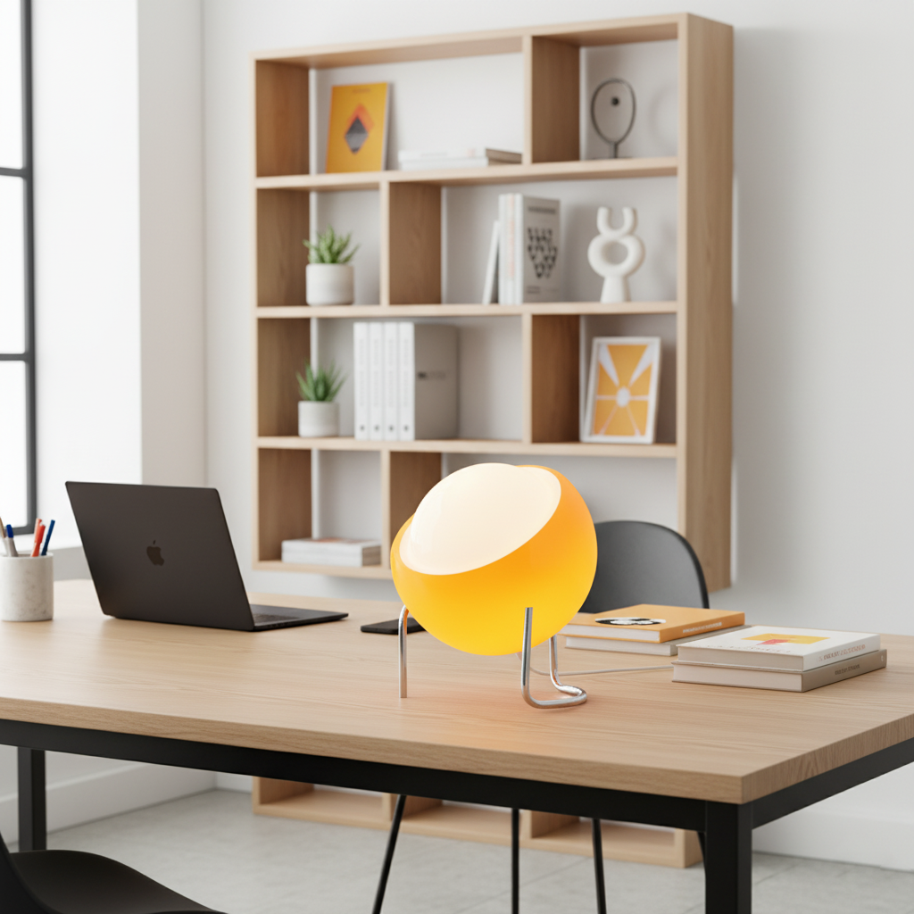 Lámpara de Mesa Bauhaus Camica 9″- 9.8″