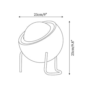 Bauhaus Camica Table Lamp 9″- 9.8″ - Docos