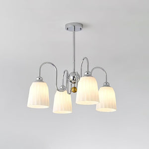 Bauhaus Pleated Chandelier