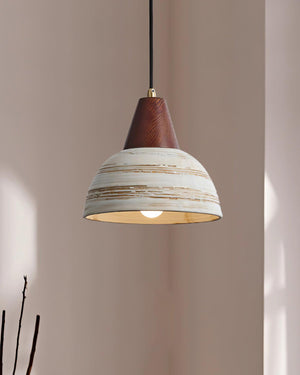 Beata Ceramics Pendant Lamp 9.4″- 8.6″