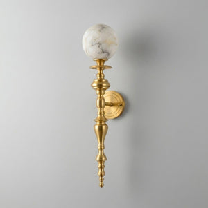 Beatty Alabaster Wall Sconce