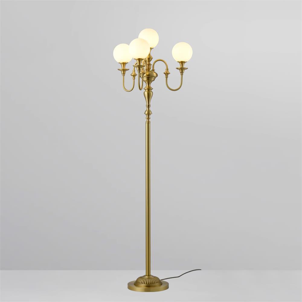 Beatty Brass Floor Lamp - Docos