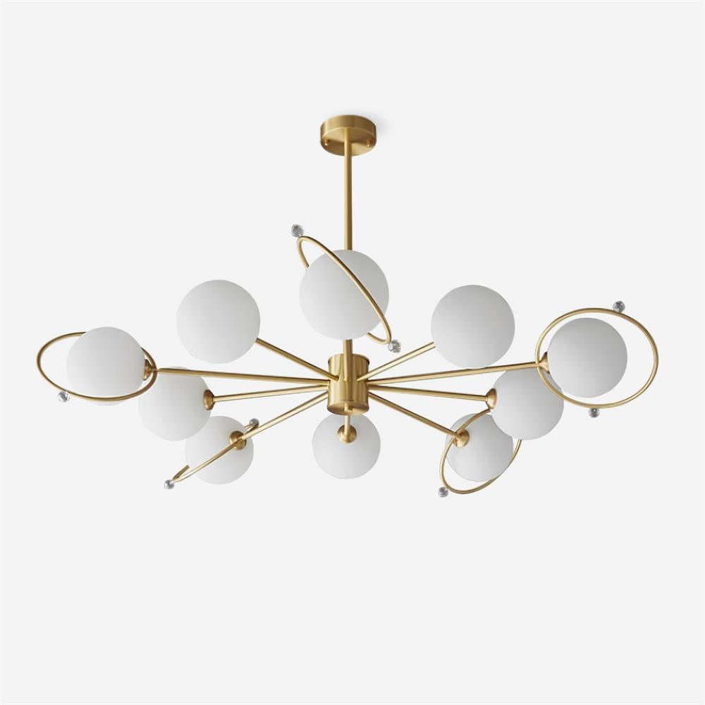 Bellamy Brass Chandelier - Docos