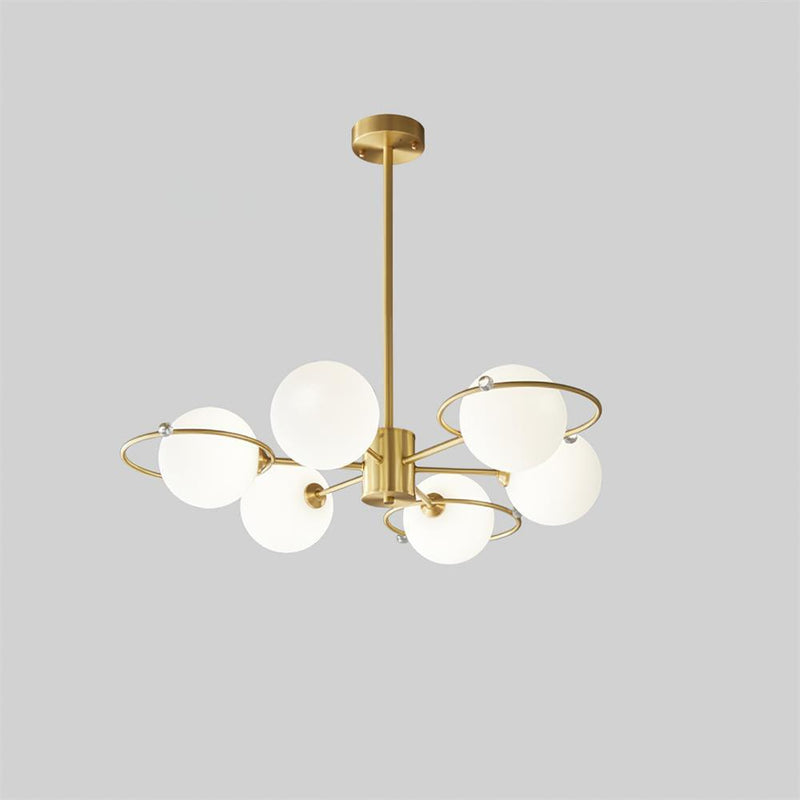 Bellamy Brass Chandelier – detail 11