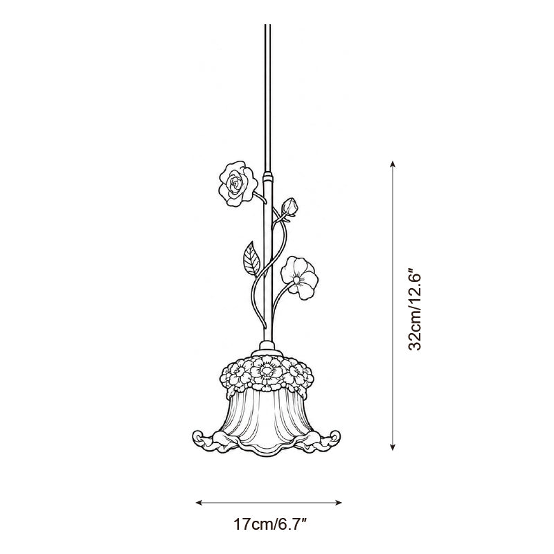 Bellavine Pendant Lamp — Dimension drawings 1