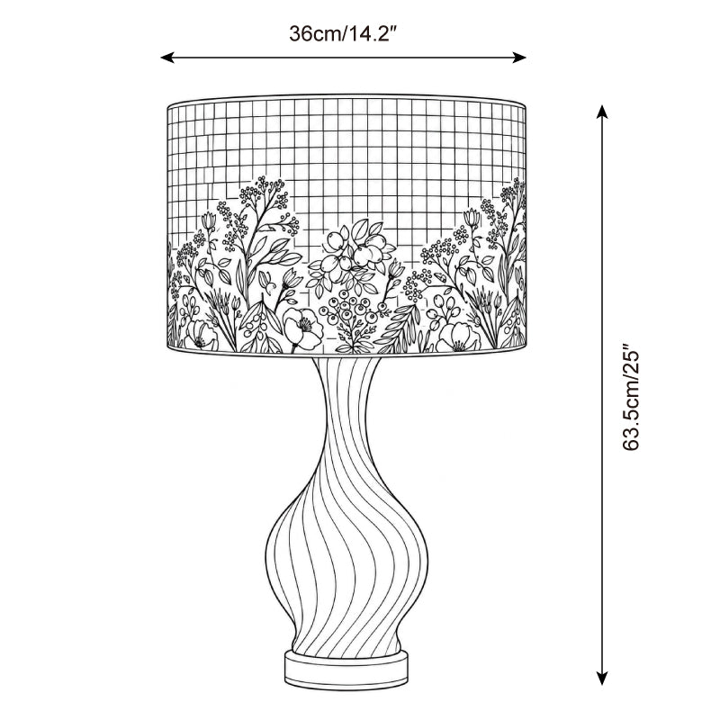 Bellavora Table Lamp — Dimension drawings 1