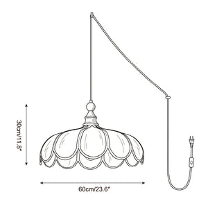 Bellerin Plug In Pendant Light