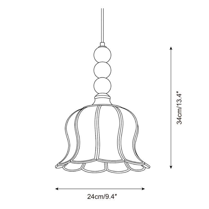 Bellmire Pendant Lamp — Dimension drawings 1