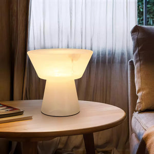 Beta Marble Alabaster Table Lamp