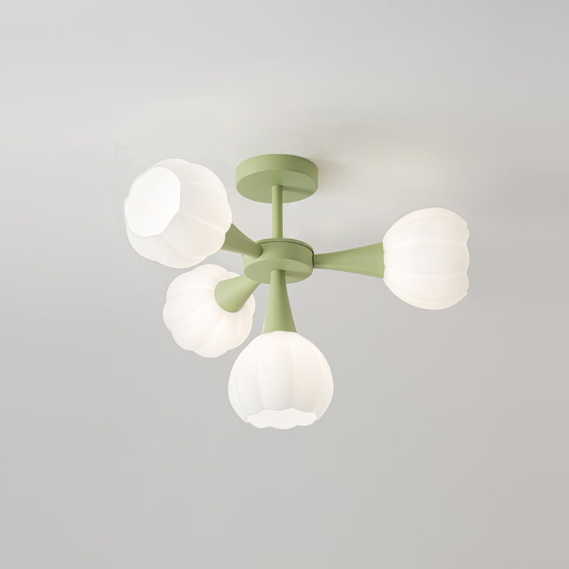 Bethel Pumpkin Chandelier – detail 16
