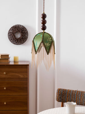 Bette Fringed Pendant Lamp