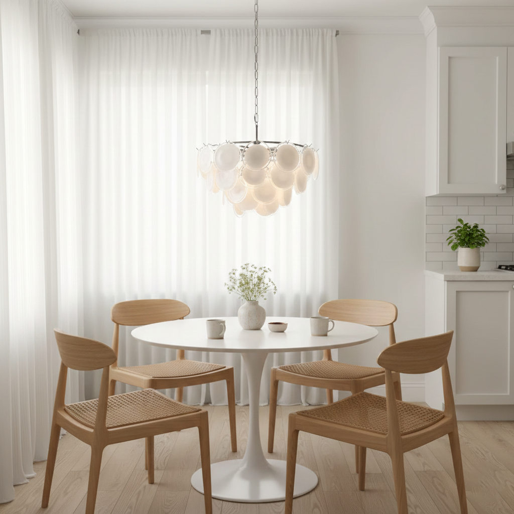 Lámpara de araña Bettina de Murano