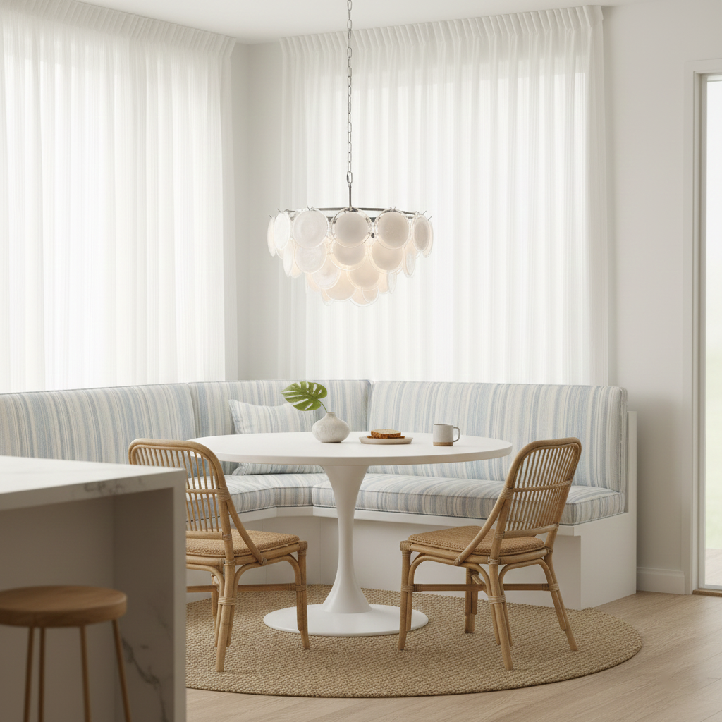 Lámpara de araña Bettina de Murano