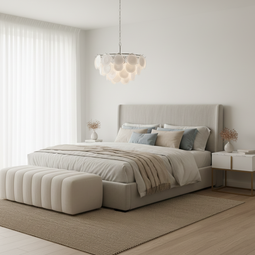 Lámpara de araña Bettina de Murano