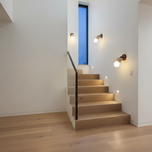 Bezel Travertine Wall Lamp