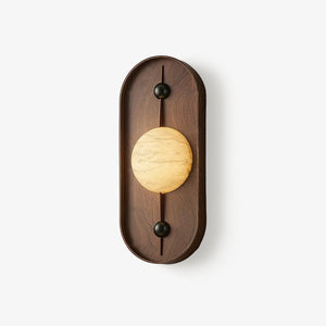 Bezel Alabaster Wall Lamp