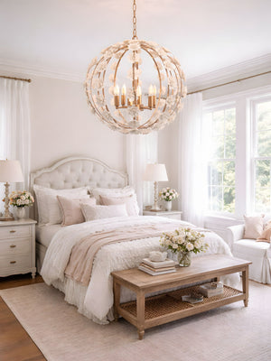 Bianca Floral Orb Chandelier