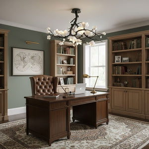 Black Copper Tree Chandelier