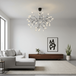 Black Firefly LED Chandelier