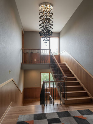 Black Stones Chandeliers