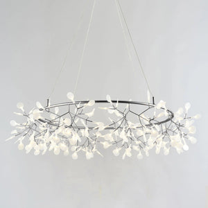 Black Big O Firefly LED Chandelier