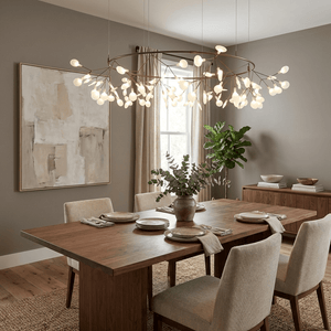 Black Firefly LED Chandelier