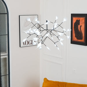 Black Firefly LED Chandelier