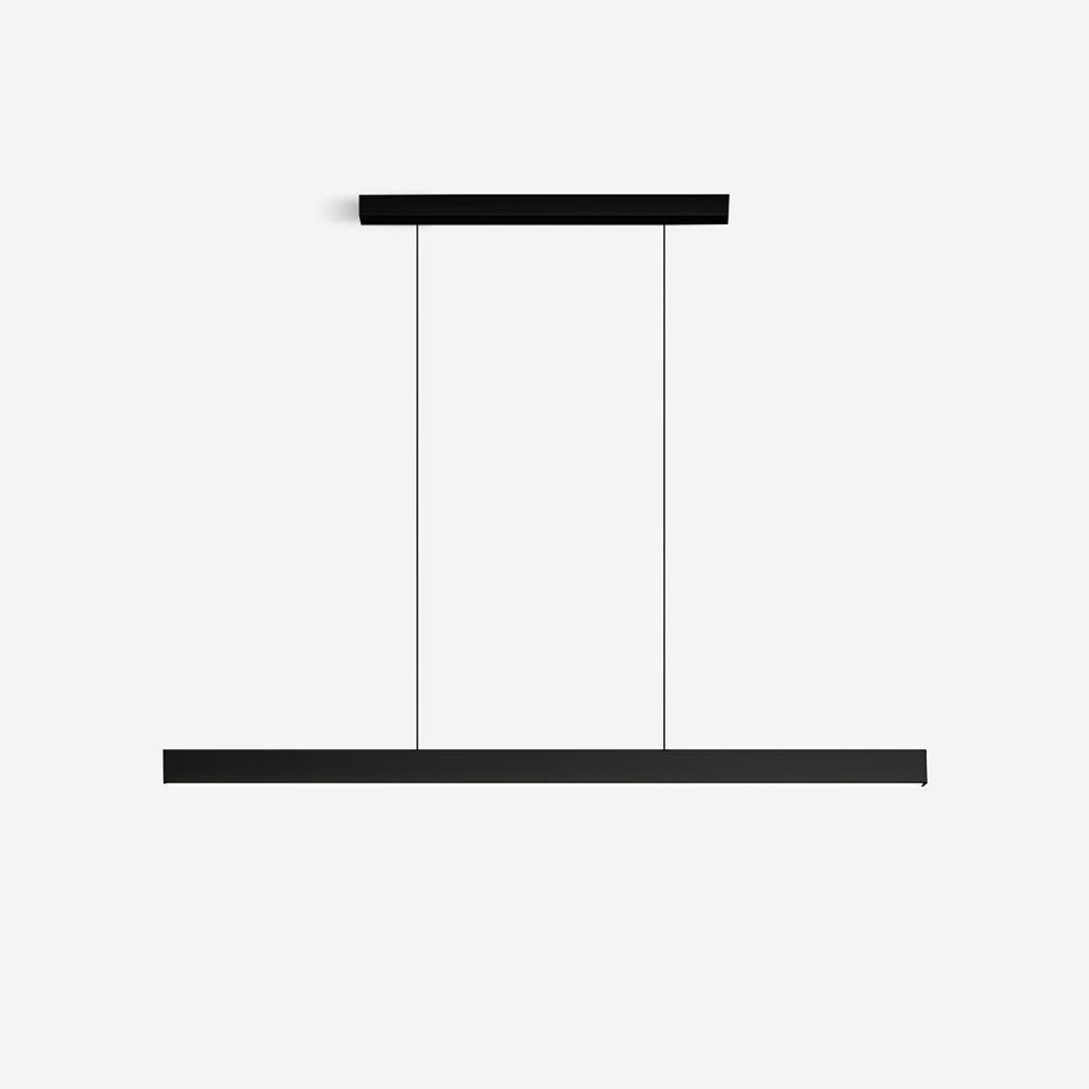 Black Linear Pendant Lamp - Docos