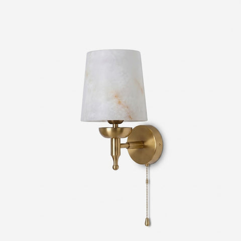 Blixen Alabaster Wall Sconce