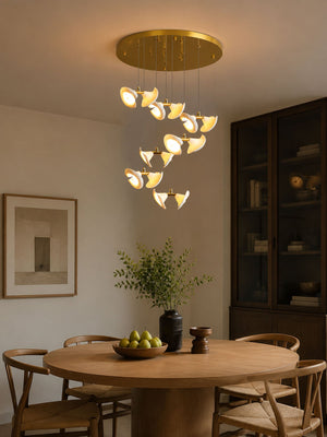 Blossom Double Horn Chandelier