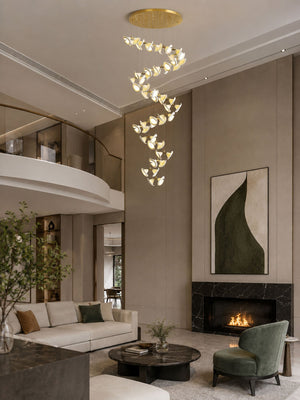 Blossom Double Horn Chandelier