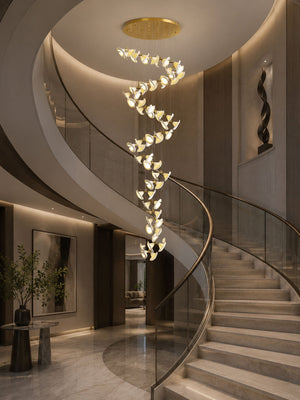 Blossom Double Horn Chandelier