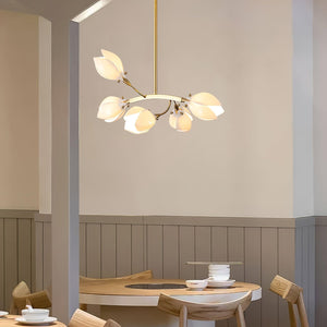 Porcelain Magnolia Chandelier