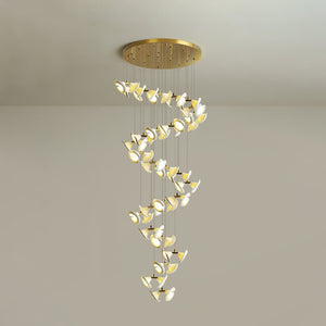 Blossom Double Horn Chandelier