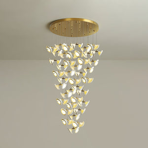 Blossom Double Horn Chandelier